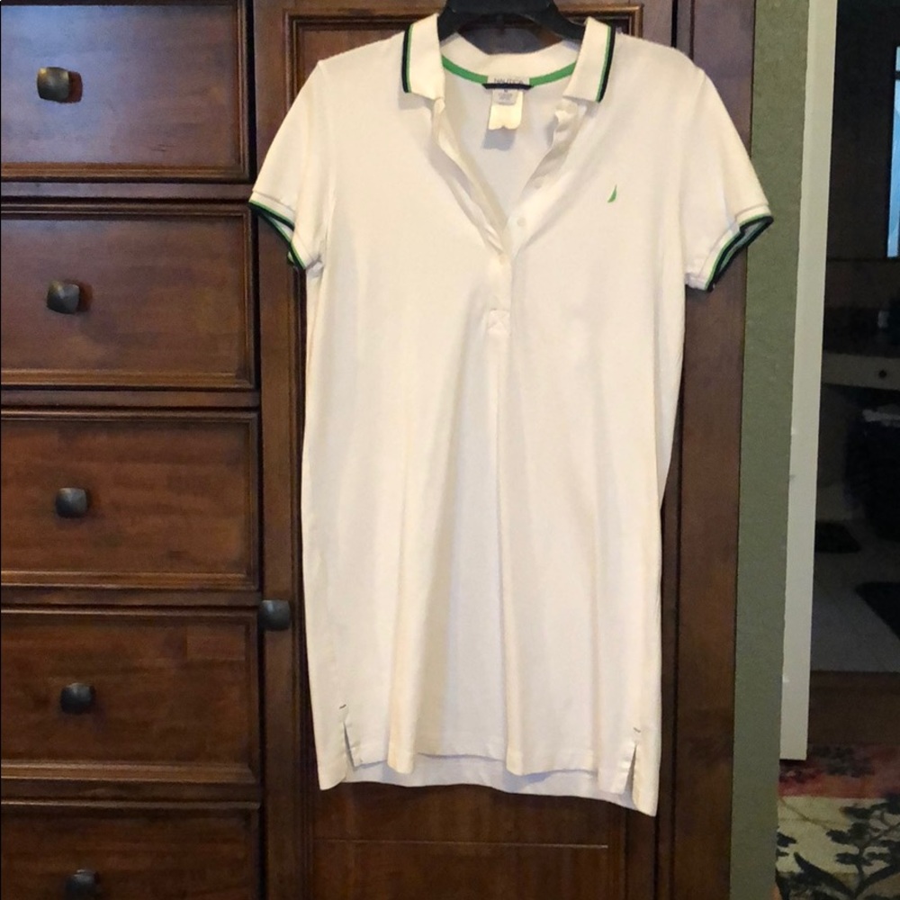 Excellent condition Nautical shirt dress